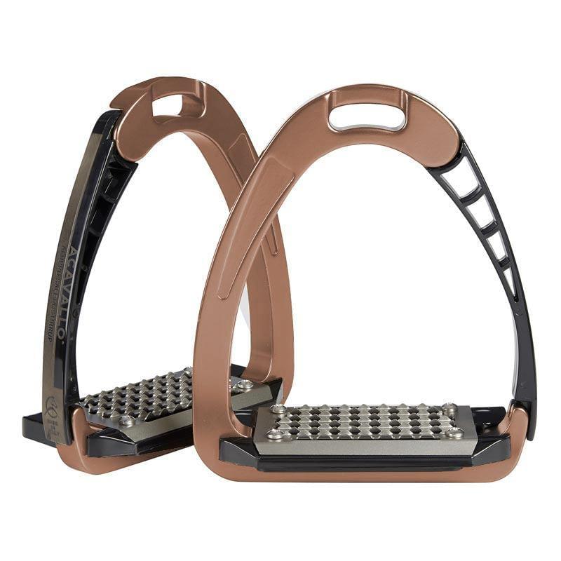 Acavallo Arena Alupro Aluminium Stigbøjle - Rose Gold
