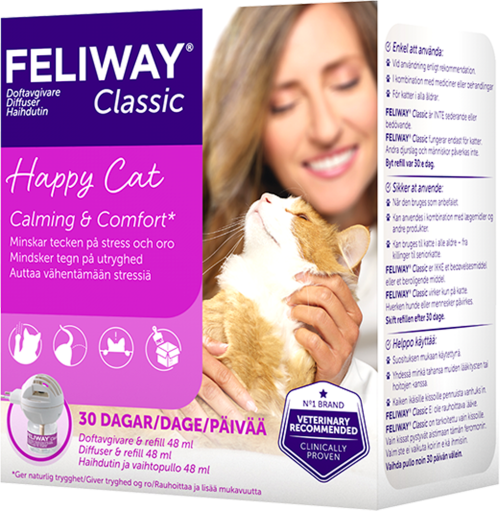 Feliway Diffusor   Refill 48 Ml  Til Kat
