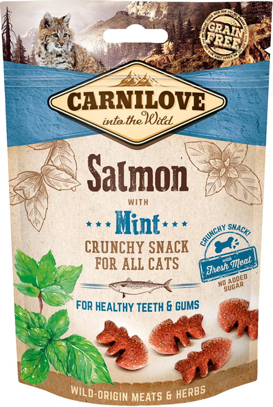 Carnilove Katte Snacks med Laks 50g - Uimodståelig Smag!