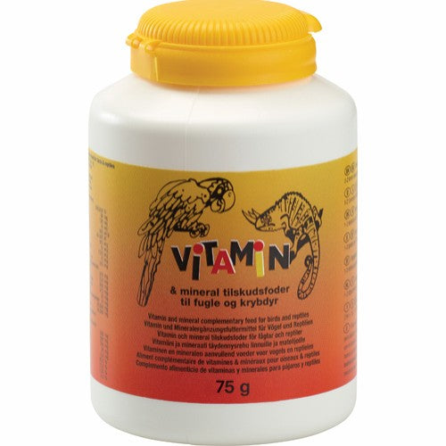 Eldorado Vitaminpulver til Fugle og Krybdyr 75g