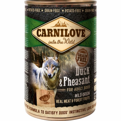 Carnilove And & Fasan Voksenfoder 400g - Vådfoder Til Hund