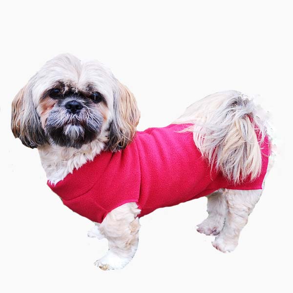 Blødt Fleece Hundedækken i Rød – Limited Edition!