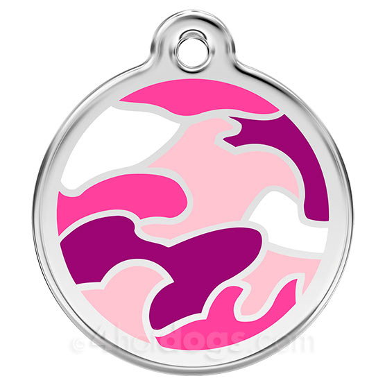 Camouflage Hundetegn i Pink fra Red Dingo