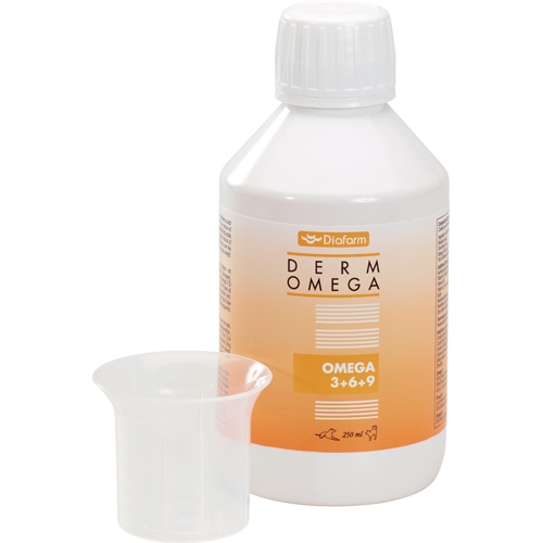 Omega 3 6 9 Kosttilskud til Sund Pels - 250ml