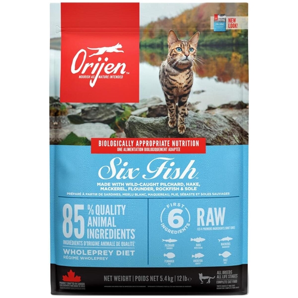 Orijen Cat Six Fish  5 4 Kg