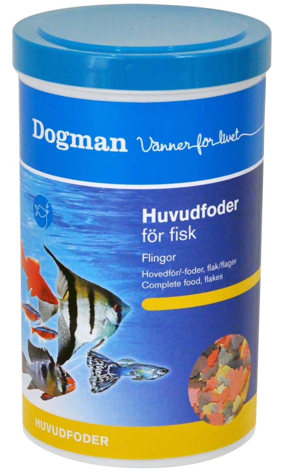 Basis Fiskefoder Flager til Akvariefisk - Daglig Fodring
